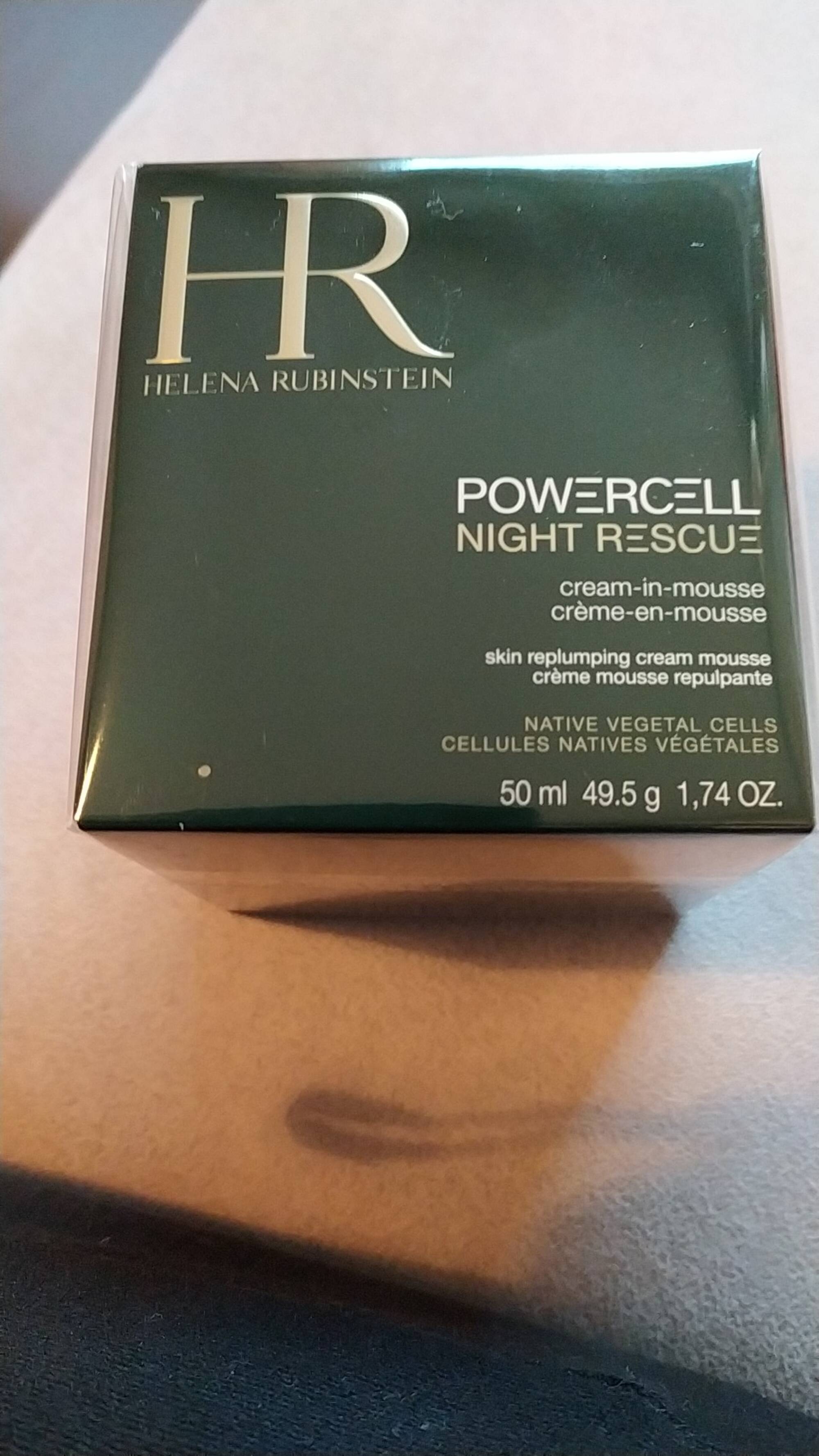 HELENA RUBINSTEIN - Powercell night rescue - Crème en mousse