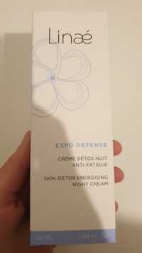 LINAÉ - Expo defense - Crème détox nuit anti-fatigue