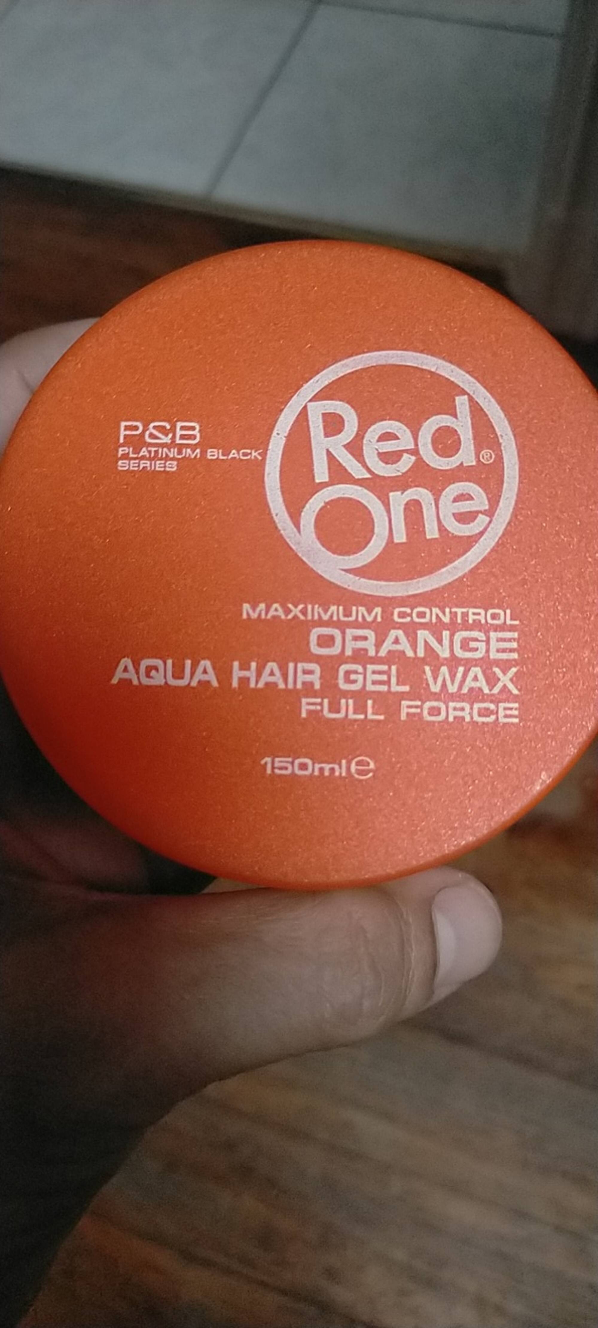 RED ONE - Aqua hair gel wax