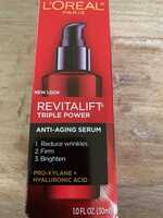 L'ORÉAL PARIS - Revitalift triple power - Anti-aging serum