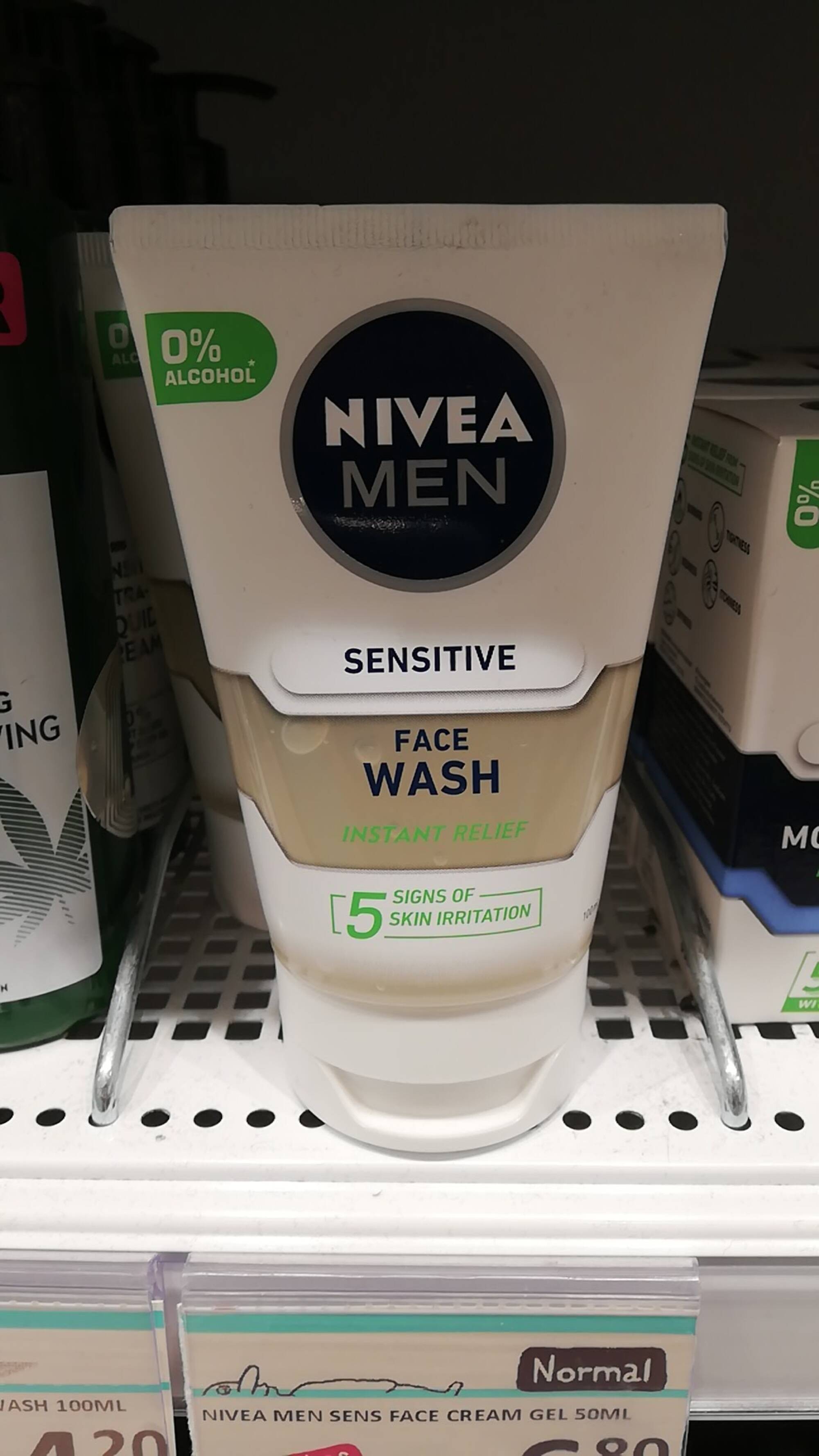 NIVEA - Men sensitive - Face wash