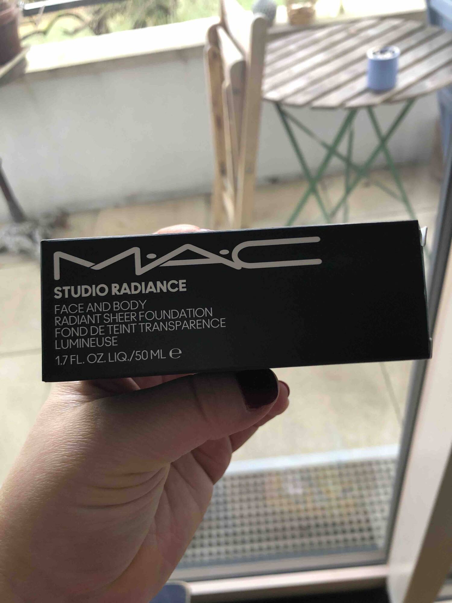 MAC - Studio radiance - Fond de teint transparence lumineuse