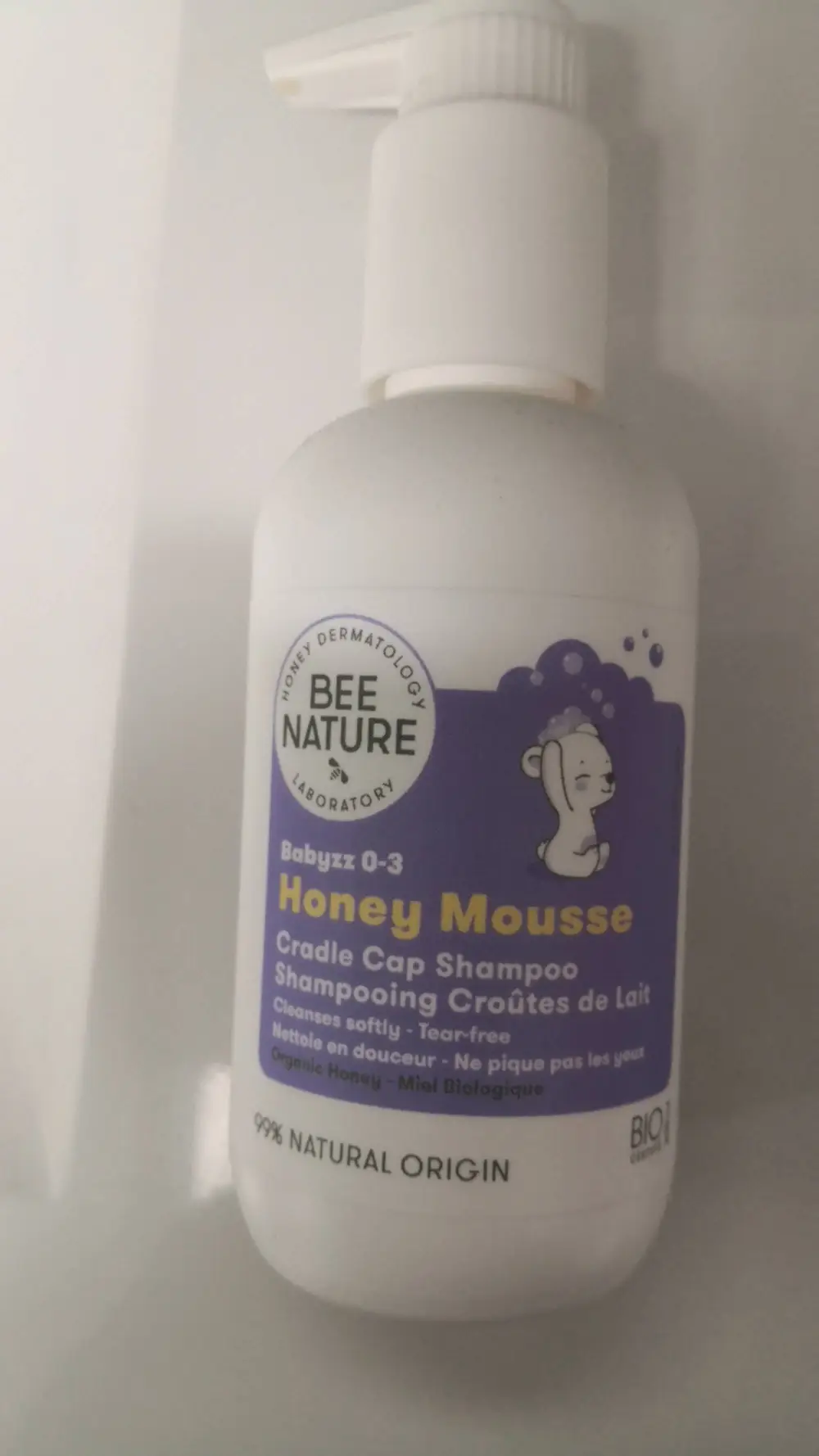 BEE NATURE - Honey mousse - Shampooing croûtes de lait