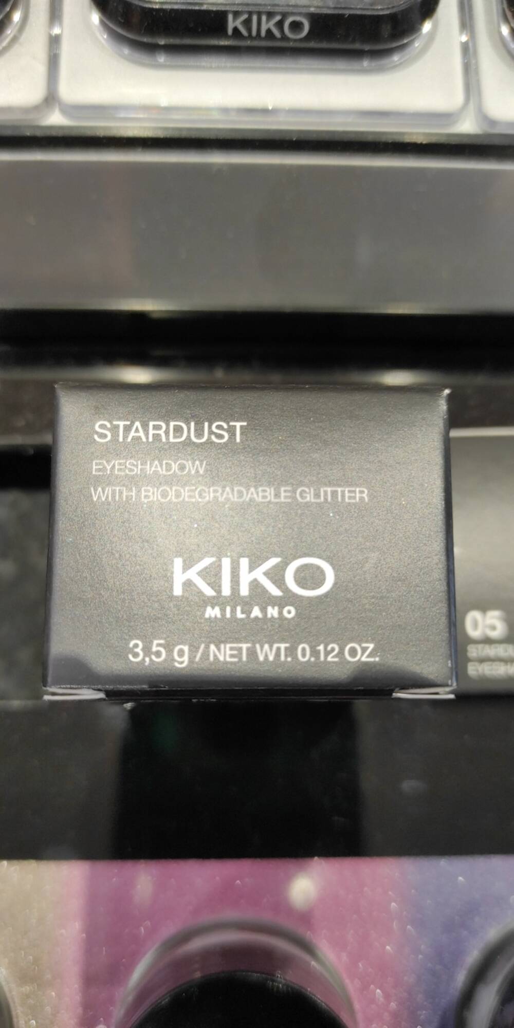 KIKO - Stardust - Eyeshadow with biodegradable gutter