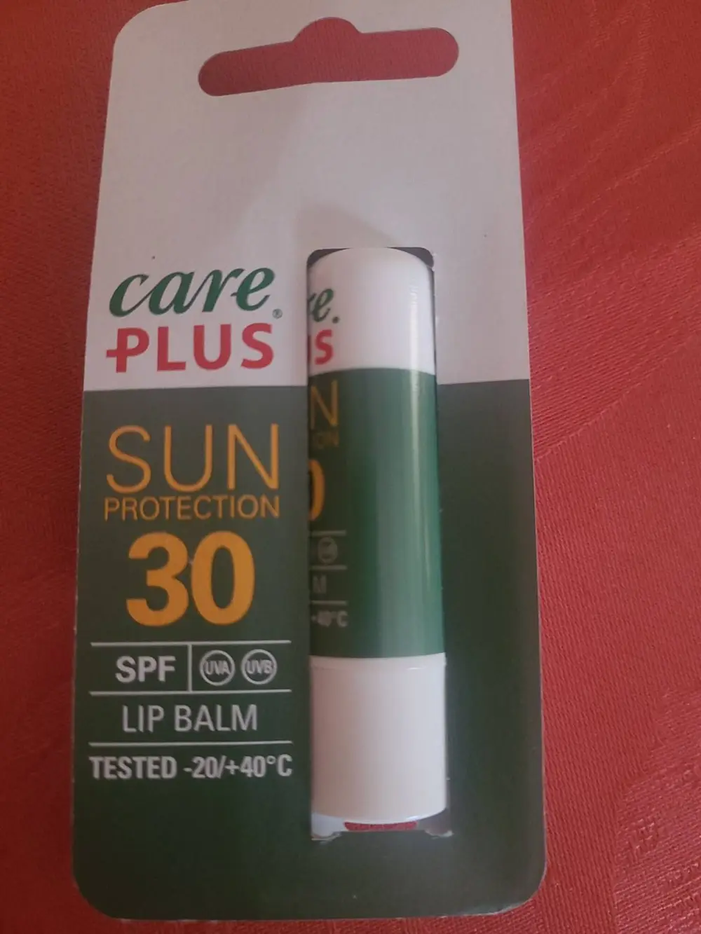 CAREPLUS - Sun protection SPF 30 - Lip balm