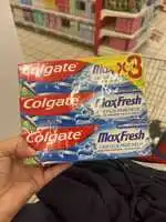 COLGATE - Maxfresh - Dentifrice au fluor