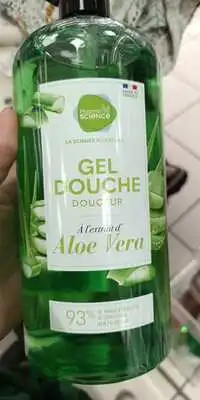 PHARMASCIENCE - Gel douche douceur à l'extrait d'aloe vera