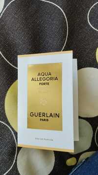 GUERLAIN - Aqua allegoria forte