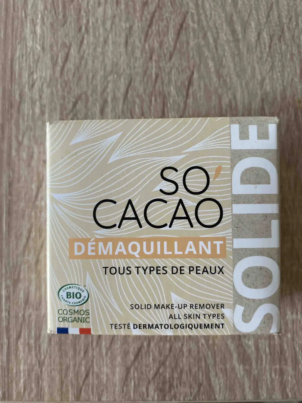 SOLIDE - So cacao - Démaquillant