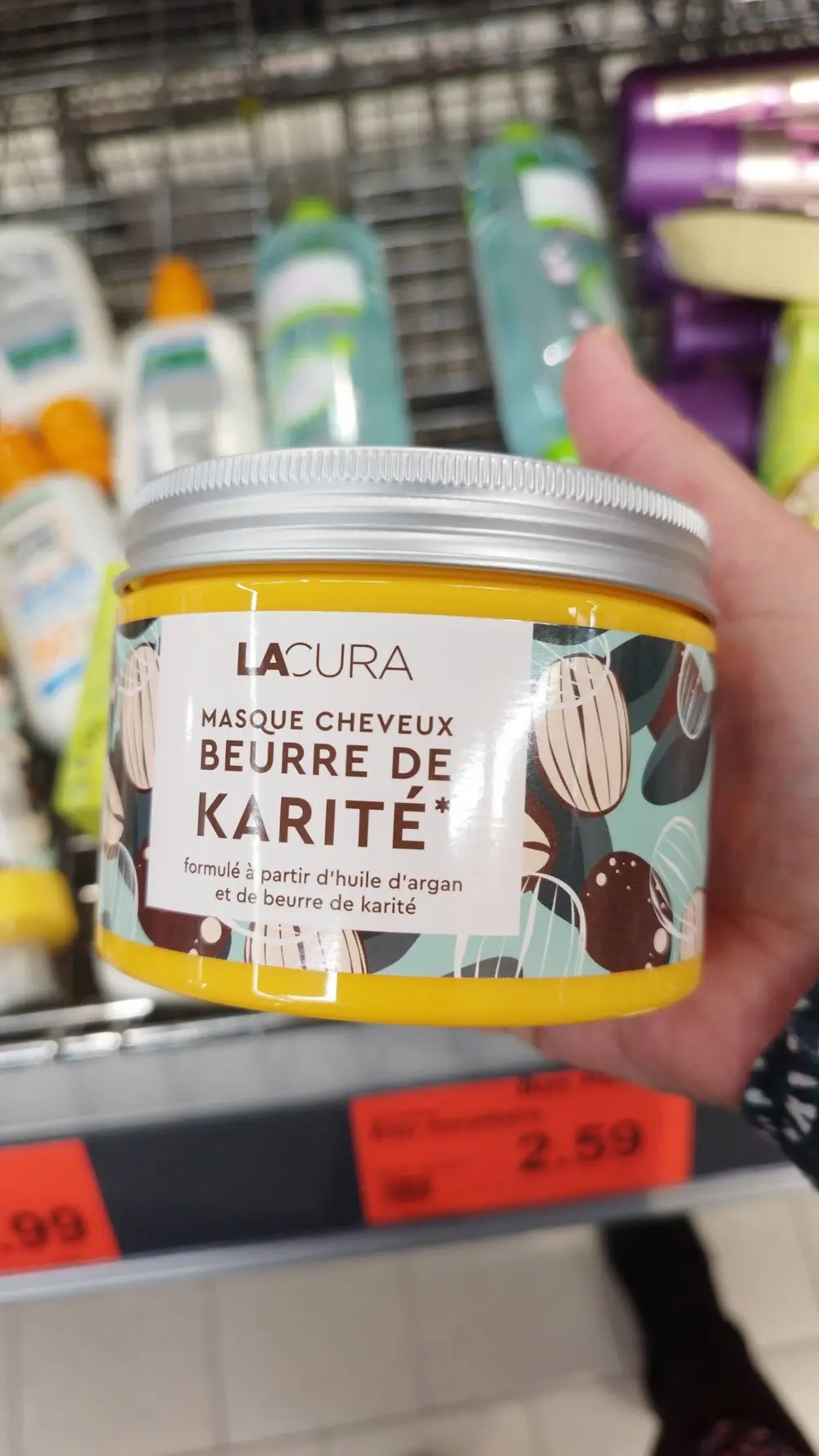 LACURA - Beurre de karité - Masque cheveux