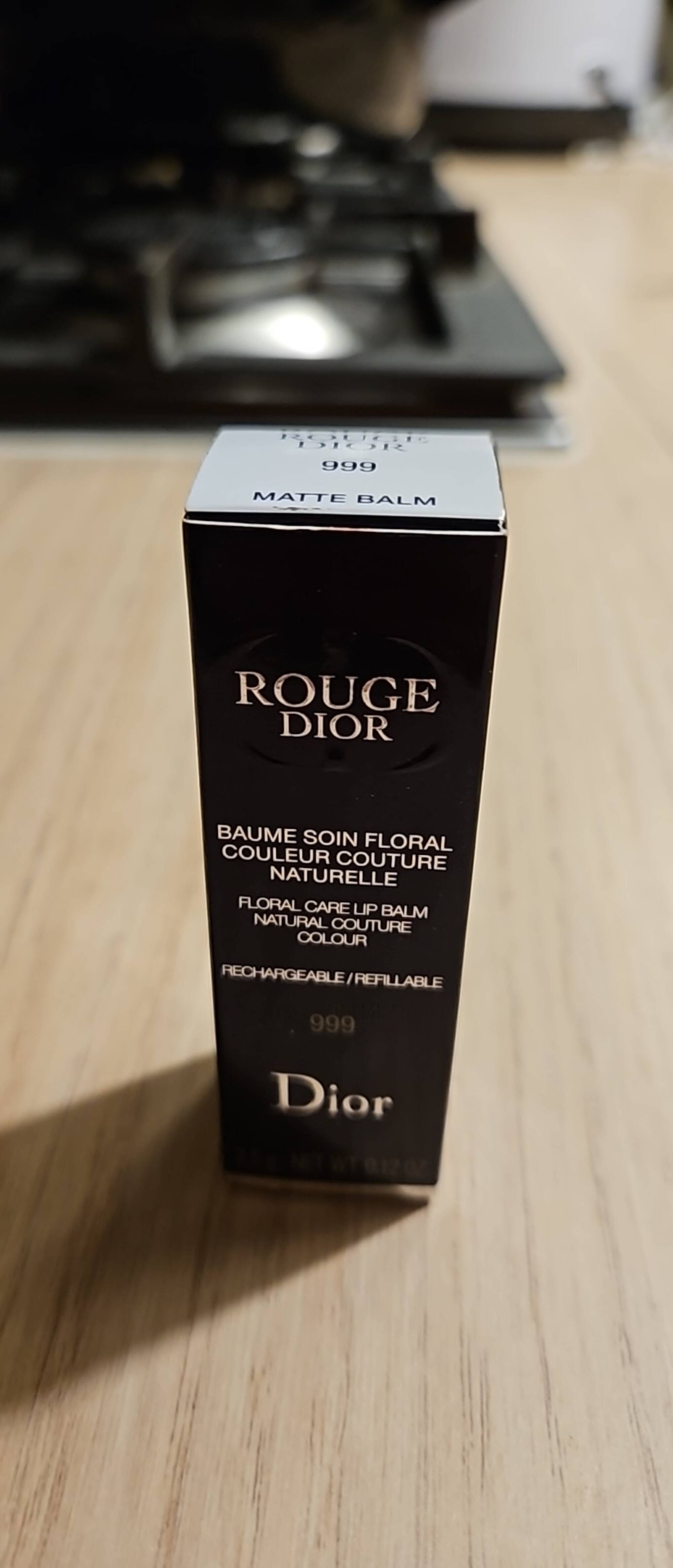 DIOR - Rouge Dior - Baume soin floral couleur couture naturelle