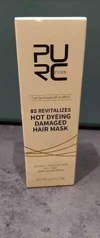 PURE - Hot dyeing damaged hair mask