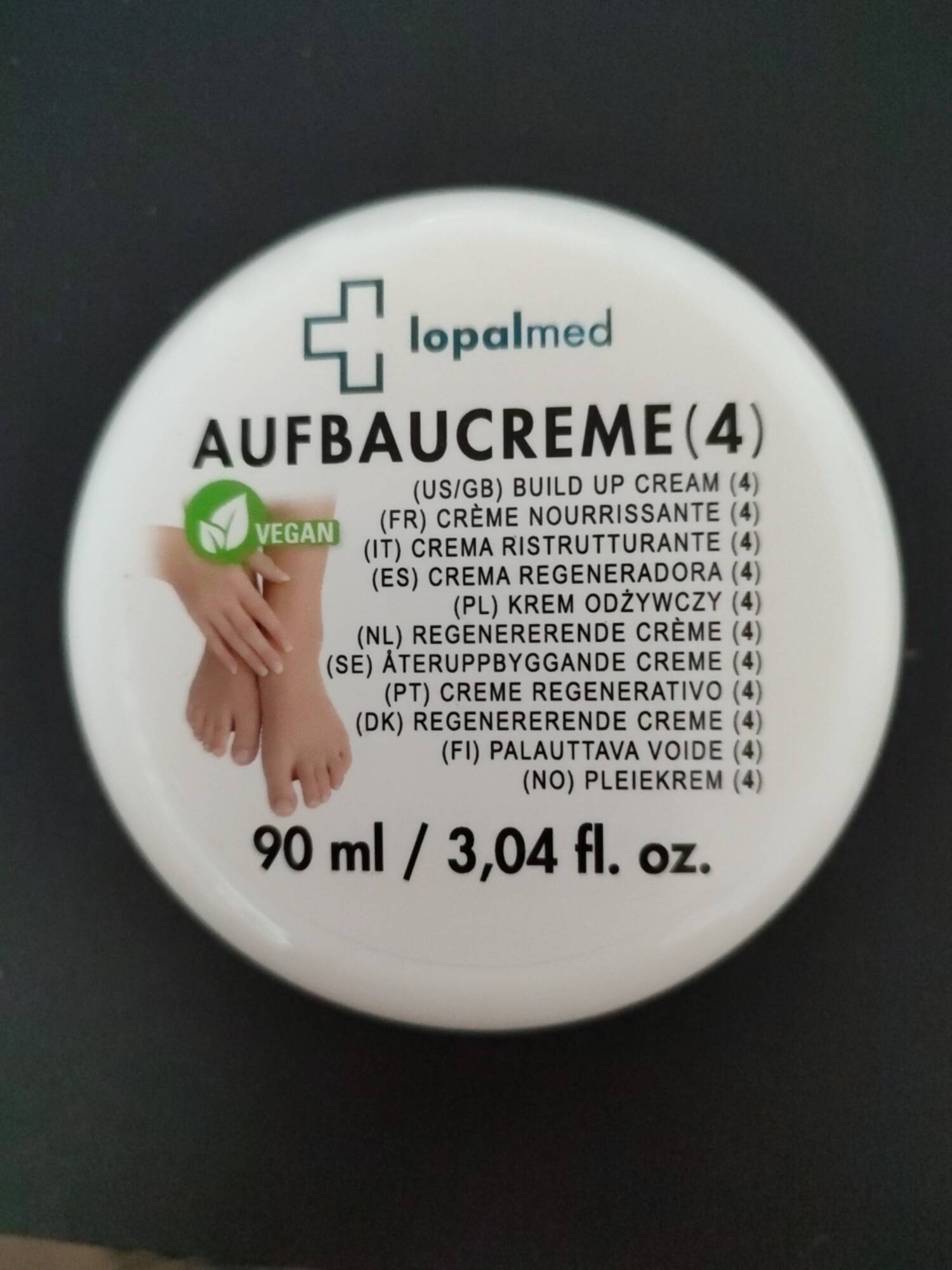 LOPALMED - Crème pieds nourrissante 