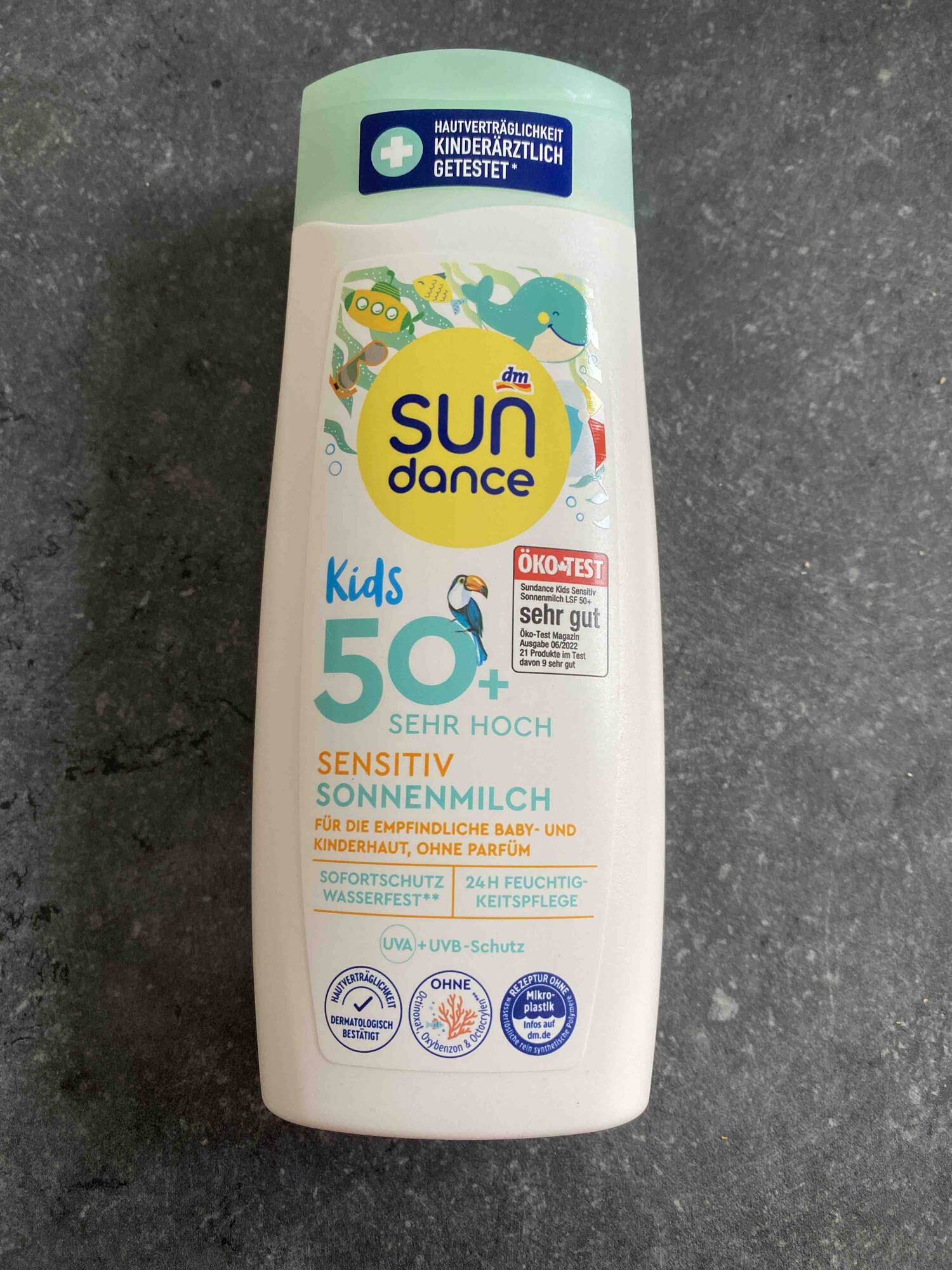 SUNDANCE - Kids sonnenmilch sensitiv 50+