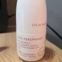ZIAJA NATURAL CARE - Phytosterols - Anti-perspirant