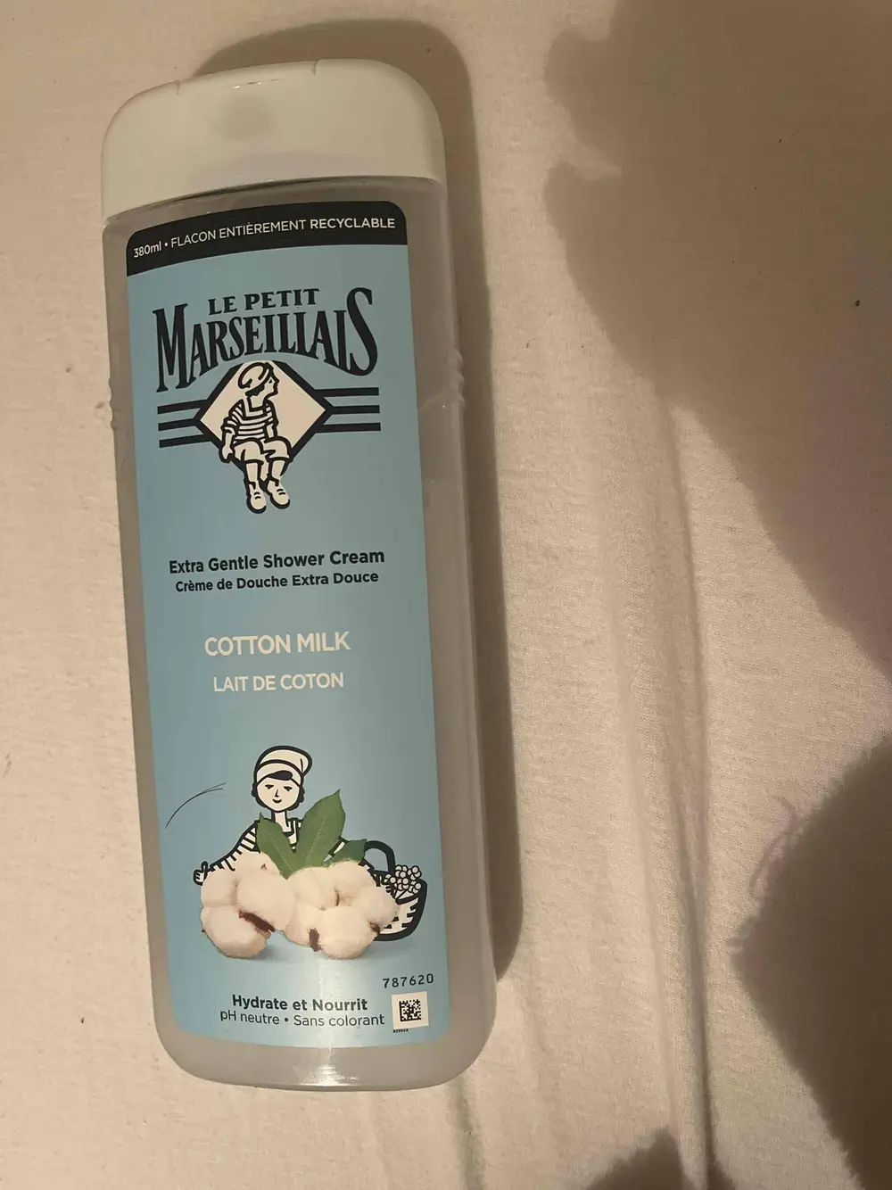 LE PETIT MARSEILLAIS - Lait de coton - Crème de douche extra douce