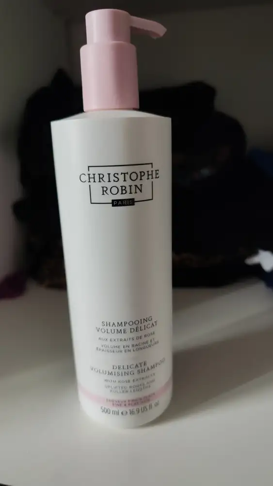 CHRISTOPHE ROBIN - Shampooing volume délicat aux extraits de rose