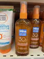 MIXA - Solaire peau sensible - Huile-soin solaire SPF 30