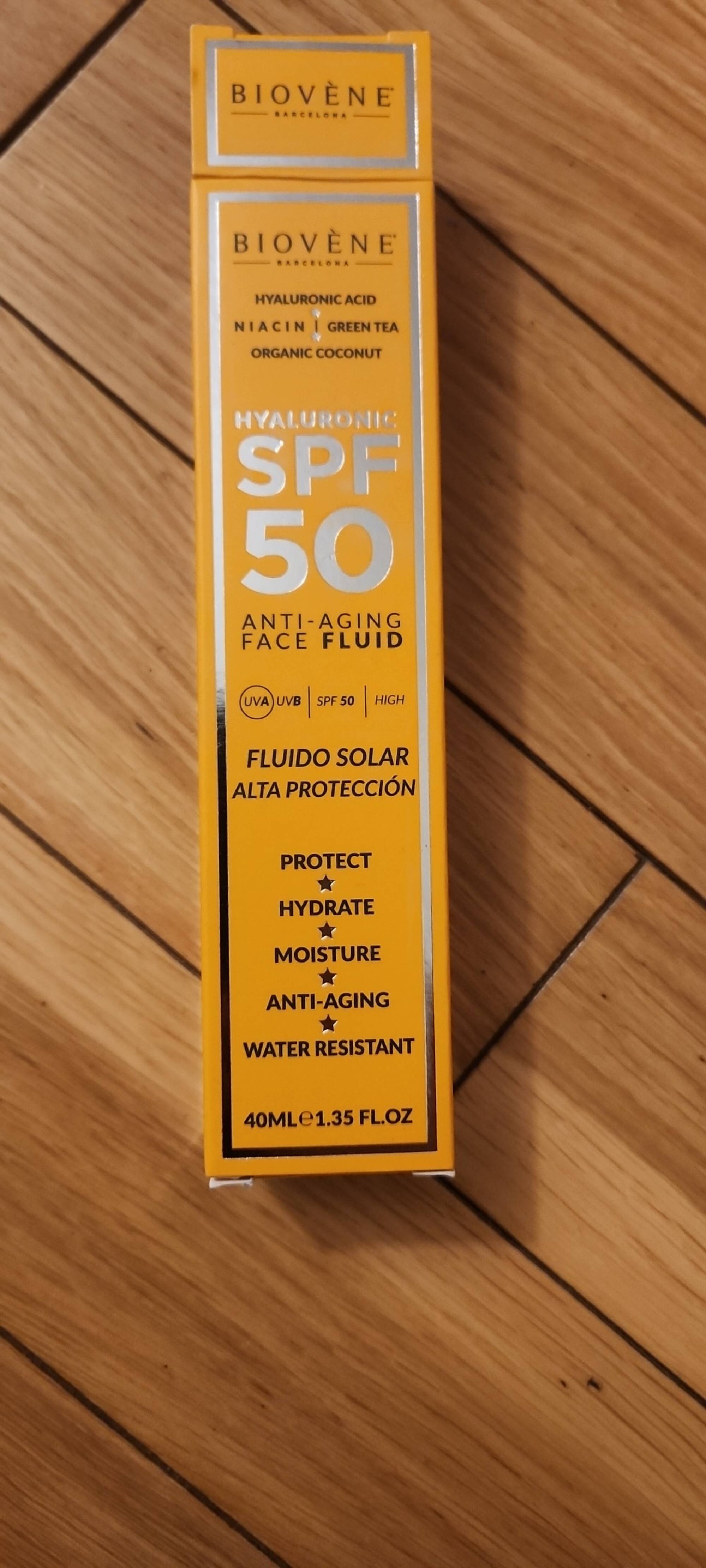 BIOVÈNE - Anti-aging face fluid SPF 50