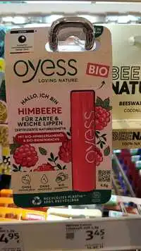 OYESS - Himbeere für zarte & weiche lippen