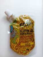 FOXY - Gold - Glitter gel hair & body 