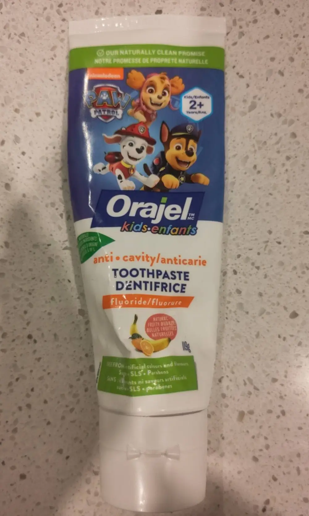 ORAJEL - Paw patrol - Dentifrice enfants