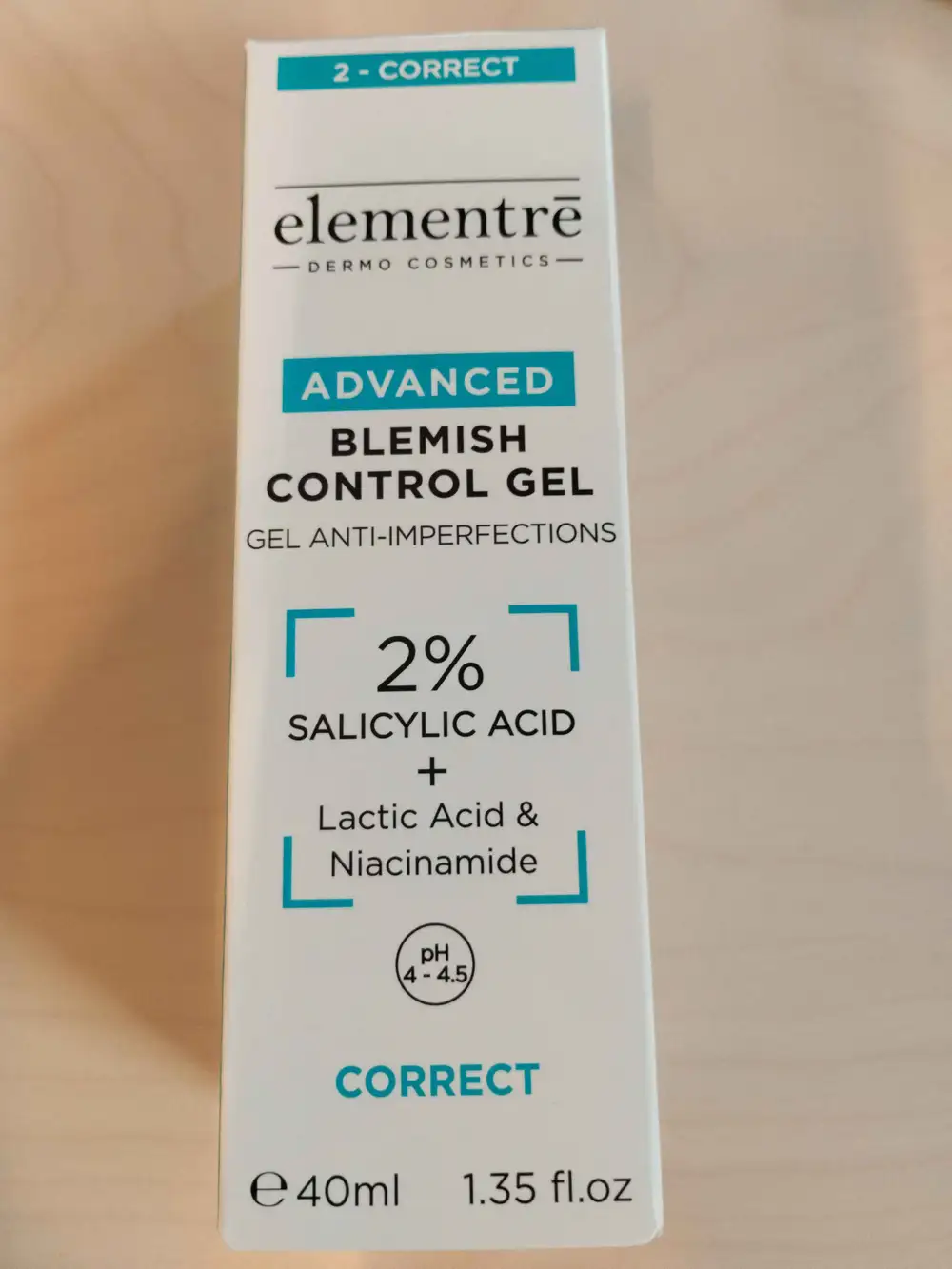 ELEMENTRE DERMO COSMETICS - Blemish control - Gel anti-imperfections