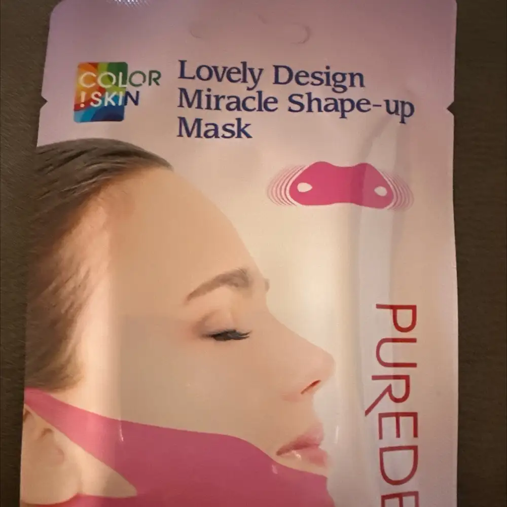 PUREDERM - Lovely design miracle shape-up mask