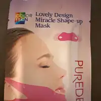PUREDERM - Lovely design miracle shape-up mask