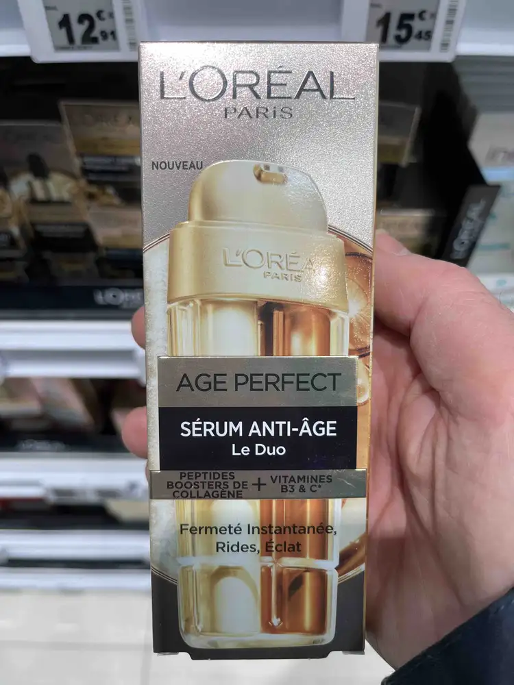 L'ORÉAL PARIS - Age perfect - Sérum anti-âge le duo