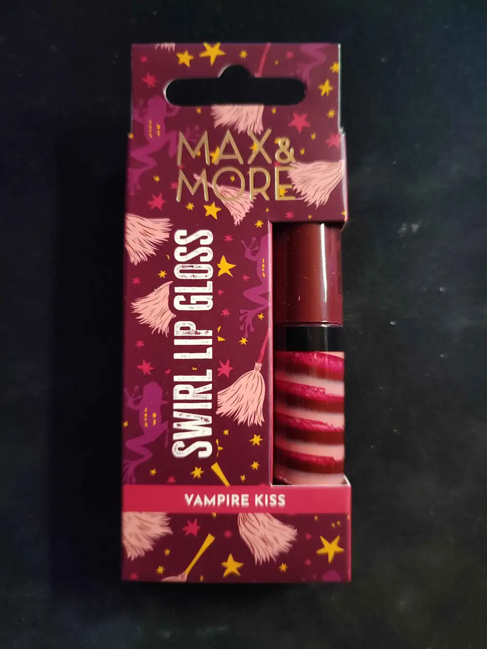MAX & MORE - Swirl lip gloss vampire kiss