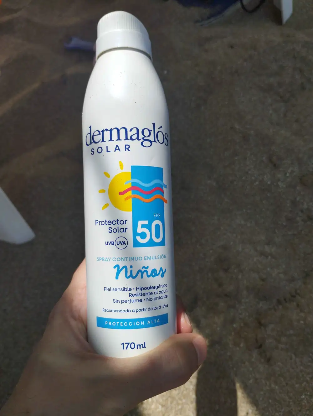 DERMAGLOS - Solar niños - Protector solar FPS50