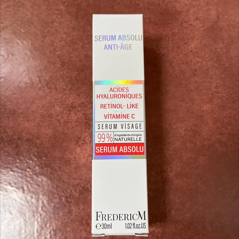 FREDERIC M - Sérum absolu anti-âge