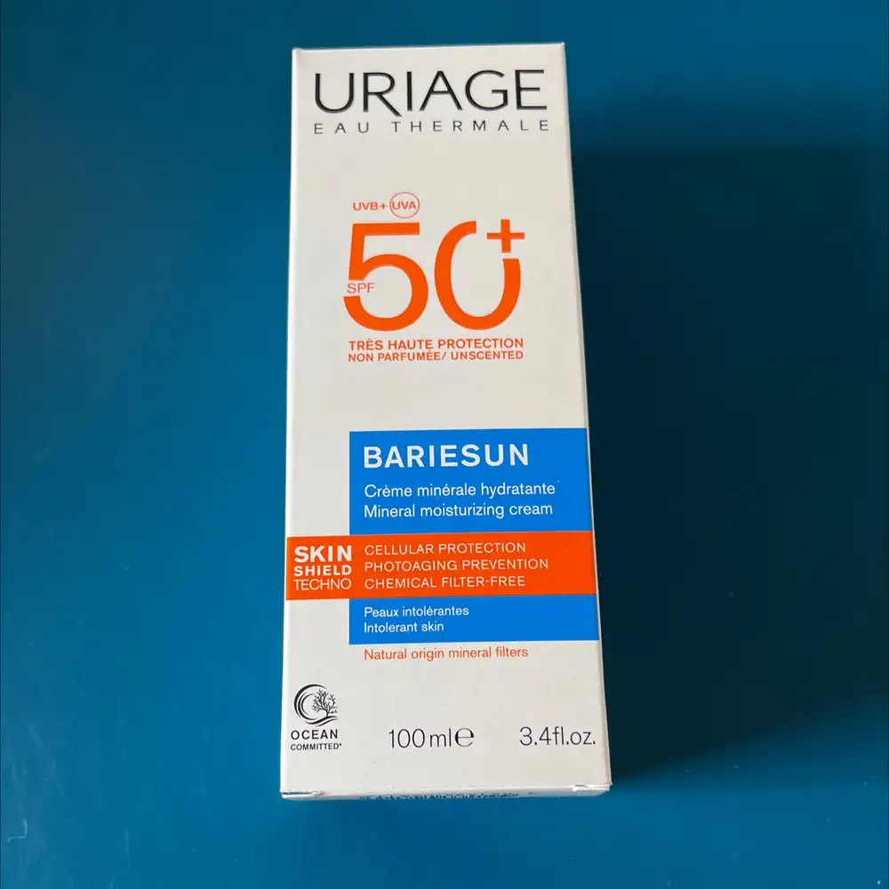 URIAGE - Bariesun - Crème minérale hydratante SPF50+
