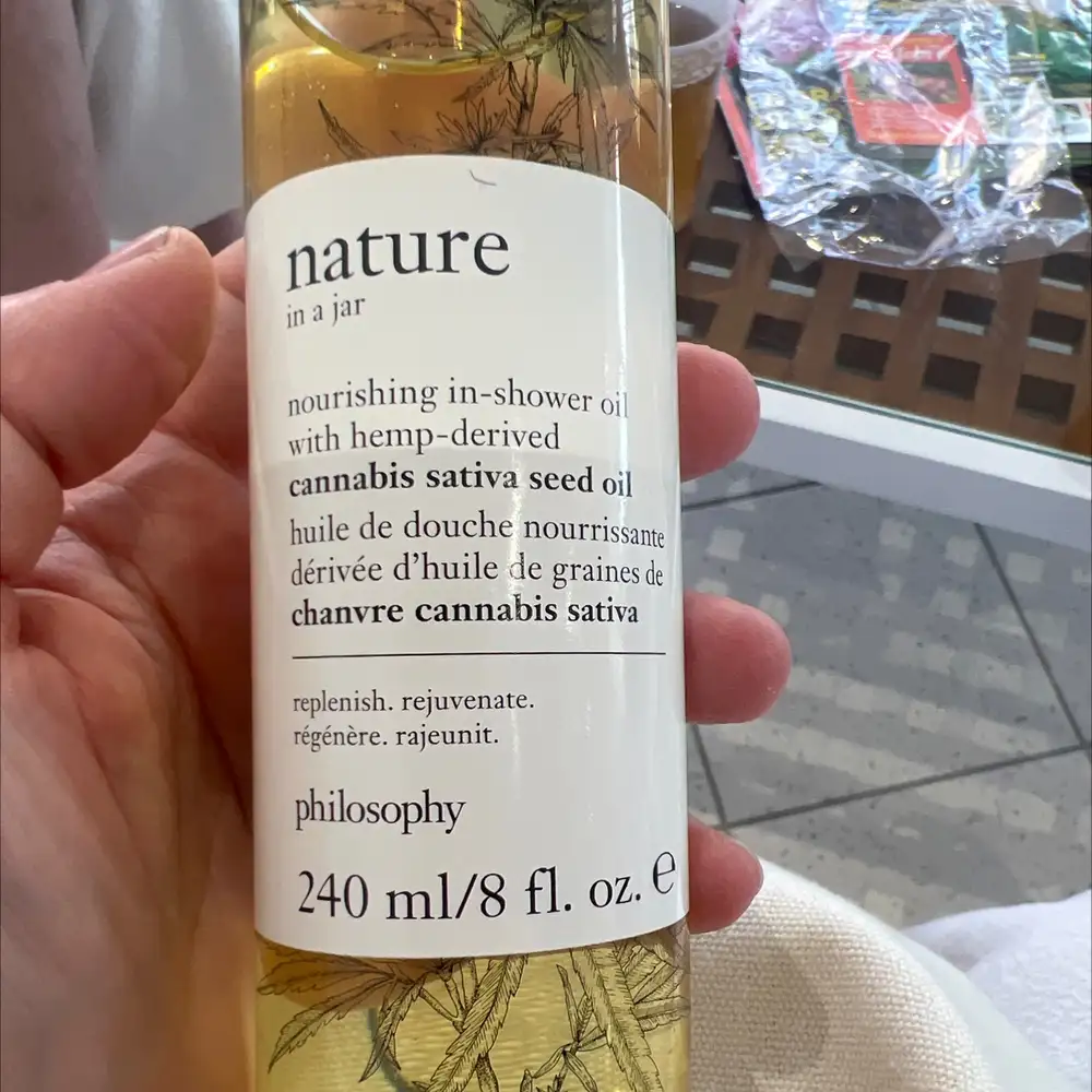 PHILOSOPHY - Nature in a jar - Huile de douche nourrissante