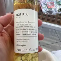 PHILOSOPHY - Nature in a jar - Huile de douche nourrissante