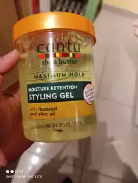 CANTU - Maximum hold moisture retention - Styling gel