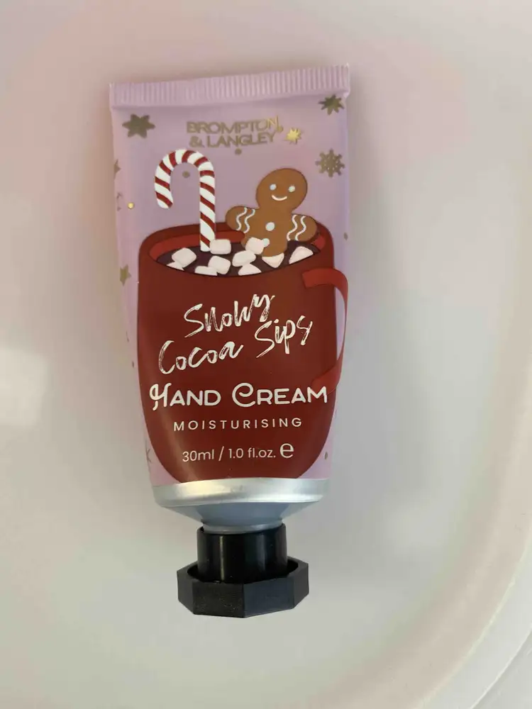 SNOWY - Cocoa sipy - Hand cream moisturising