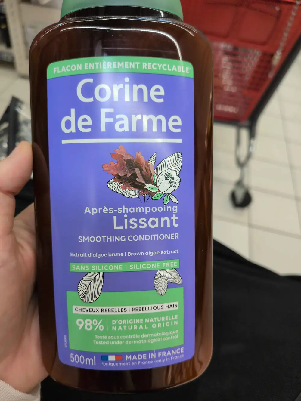 CORINE DE FARME - Après-shampooing lissant sans silicone