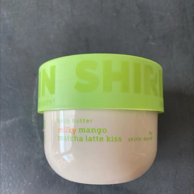 SHIRIN DAVID - Body butter milky mango matcha latte kiss
