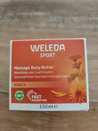 WELEDA - Sport - Massage body butter arnica