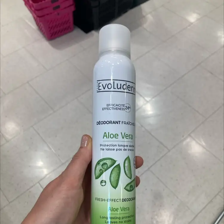 EVOLUDERM - Déodorant fraîcheur aloe vera