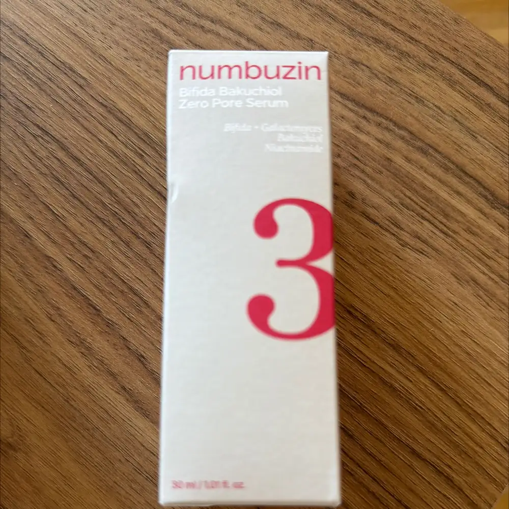NUMBUZIN - Bifida bakuchiol - Zero pore serum n° 3