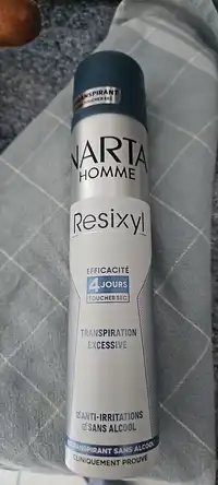 NARTA - Homme resixyl - Détranspirant sans alcool 4 jours