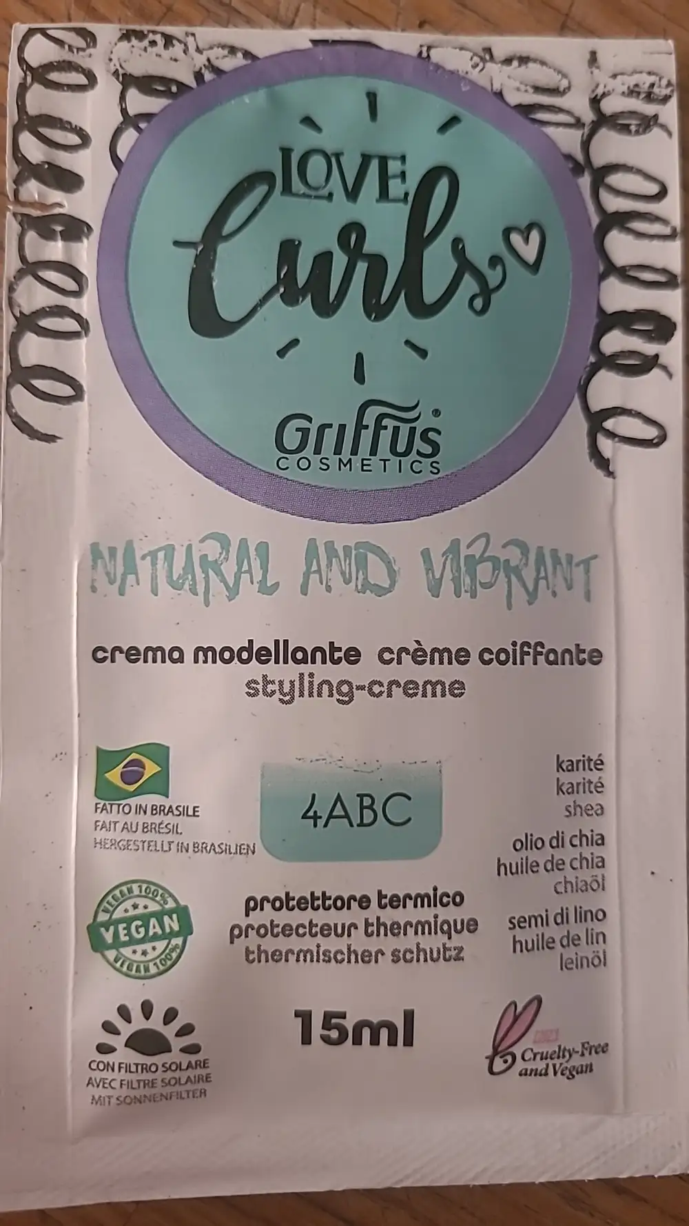 GRIFFUS - Love curls - Crème coiffante