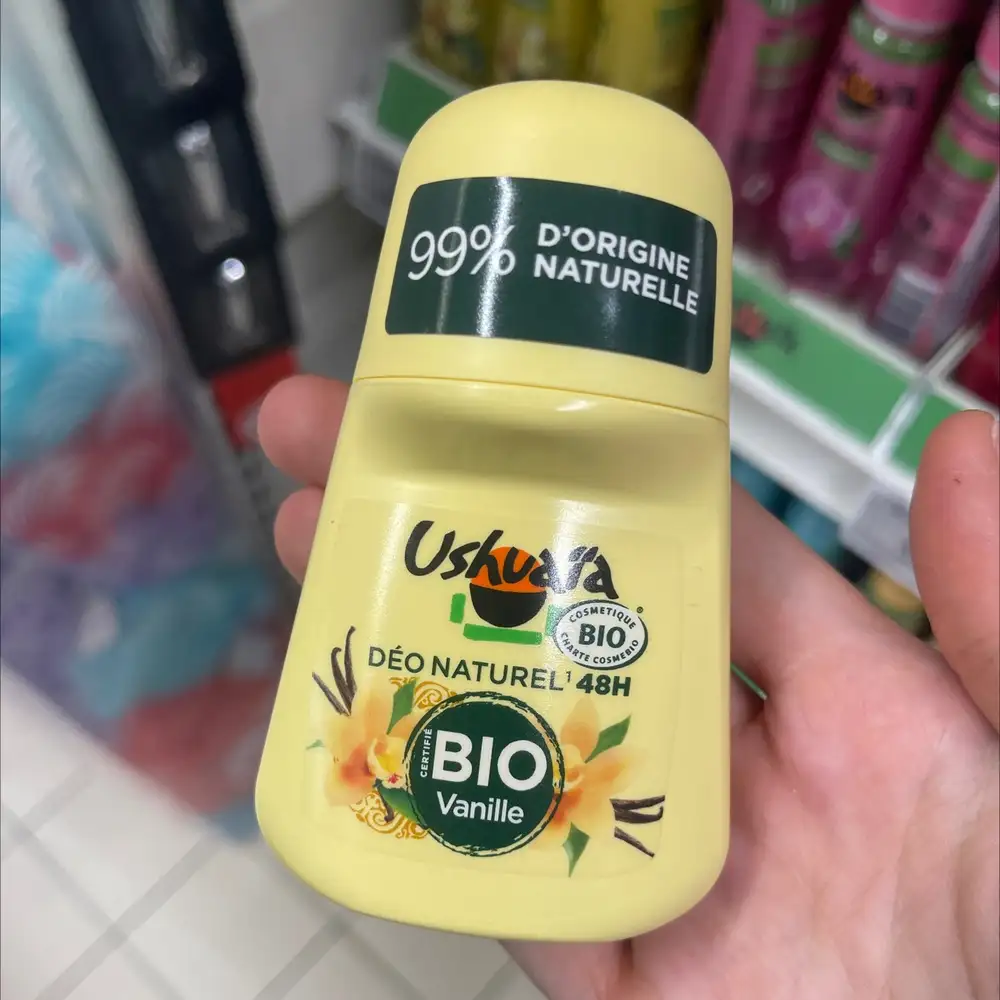 USHUAÏA - Deo naturel  bio vanille 48h