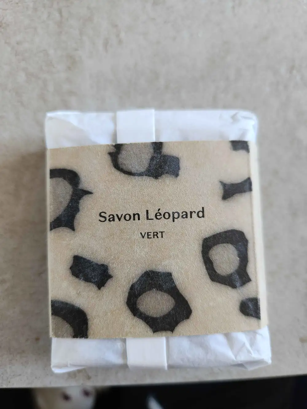 SAVONNIER-PATISSIER - Savon Léopard vert