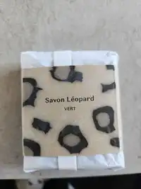 SAVONNIER-PATISSIER - Savon Léopard vert