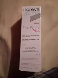 NOREVA - Trio white méla - Soin de nuit anti-taches