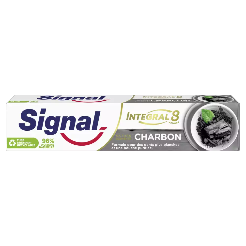 SIGNAL - Signal Integral 8 Dentifrice Nature Elements Charbon 75ml